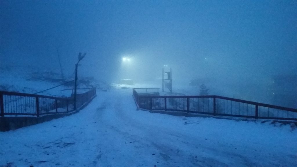 Transfăgărășan de poveste într-un cadru hibernal