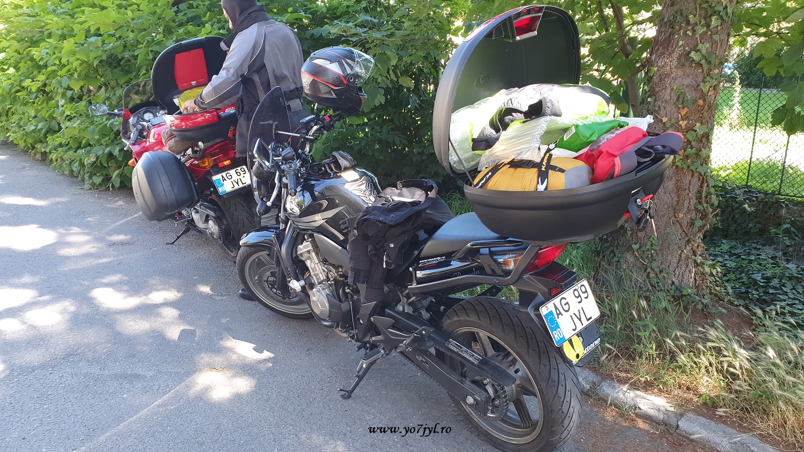 rima vacanță pe motocicletă