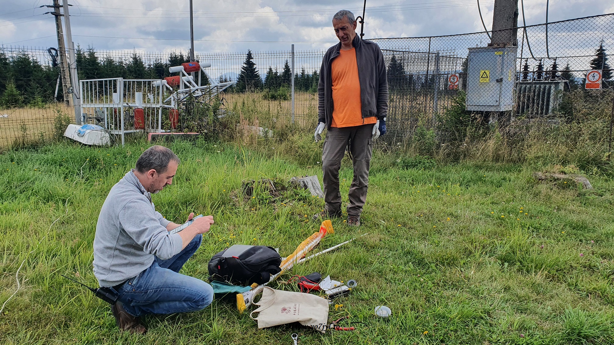 439.100 Mhz sau Repetor RoLink pe Vf. Teasc-Borsec